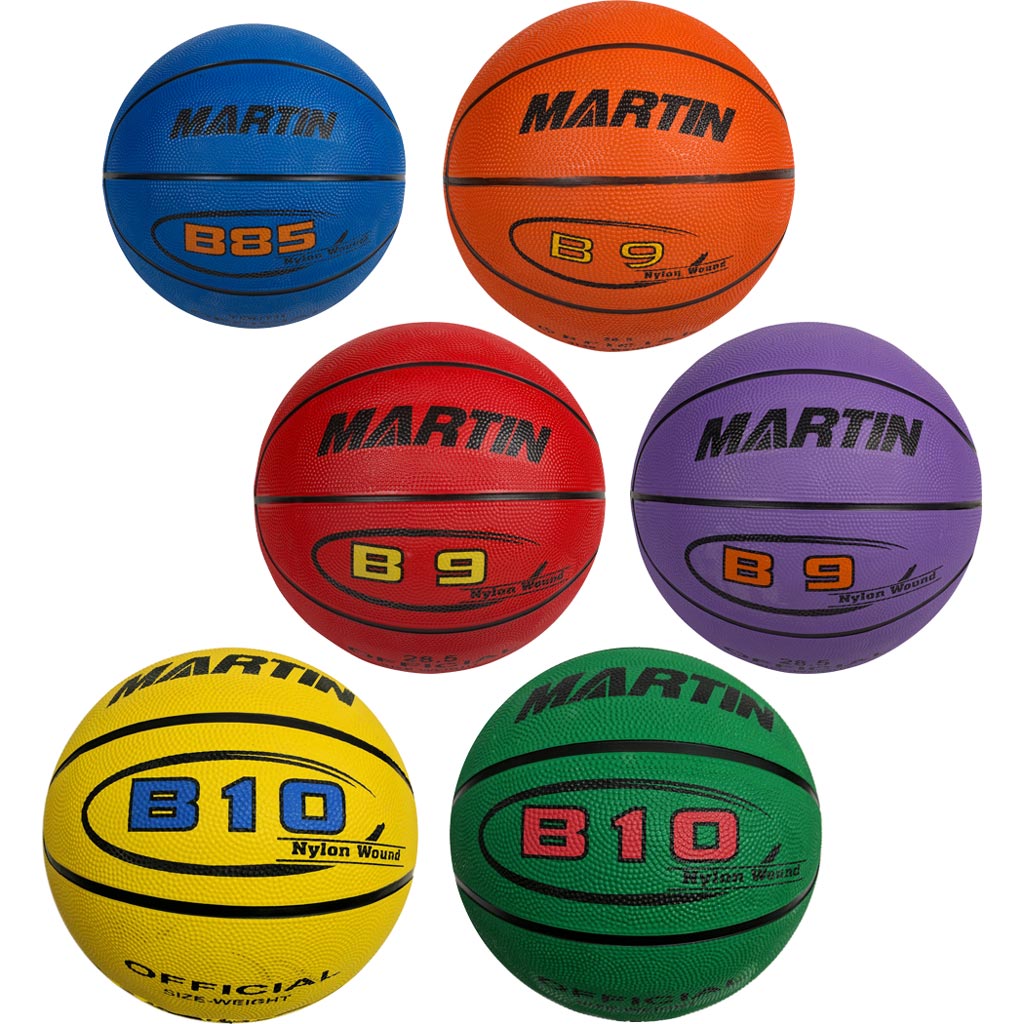 Rainbow Basketballs